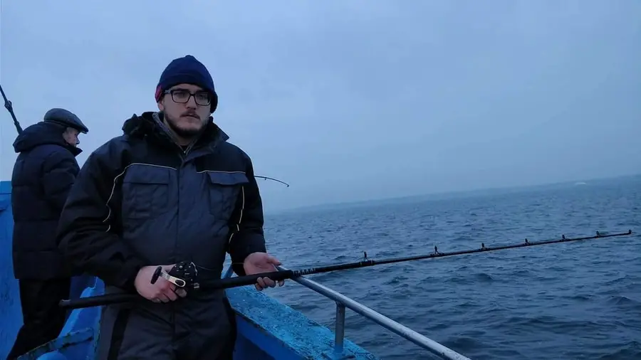 aktivt fiskeri med simon